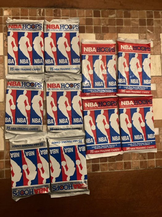 1990/91 - NBA Hoops - NBA - 10 Pack