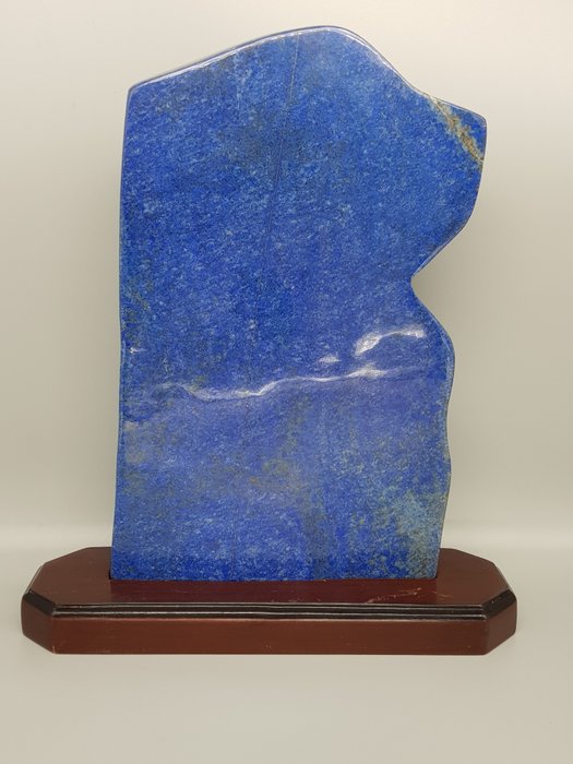 青金石 自由形式 - 雕塑 - 物体 - 5500 克 - 半原料装饰 - 治疗石 - 牛仔蓝 - 高度: 380 mm - 宽度: 230 mm- 5500 g - (1)