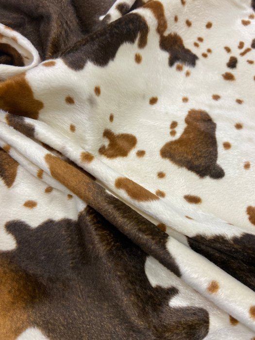 義大利製造的特殊手工斑點天鵝絨布料 - 室內裝潢織物 - 500 cm - 140 cm