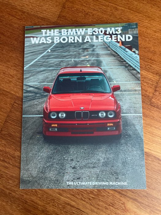 Poster - BMW - M3 E30