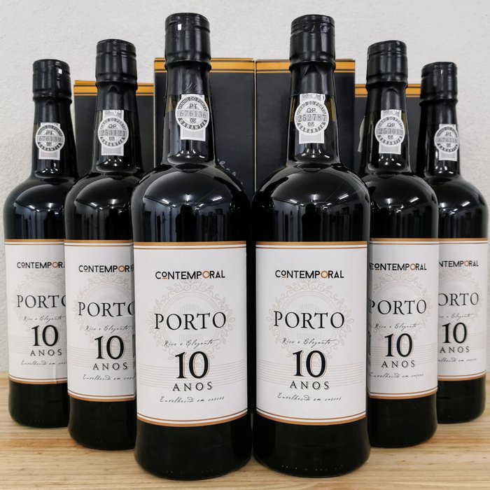 Contemporal - Oporto 10 years old Tawny - 6 Flasker (0,75 L)
