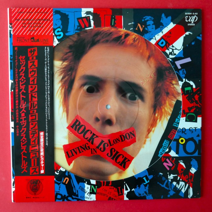 Sex Pistols - The Ex Pistols – The Swindle Continues / Hard Find "Only Japan Promo /Not For Sale " ! 2X Picture - LP - 1ste persing, Picturedisc, Promo persing - 1988
