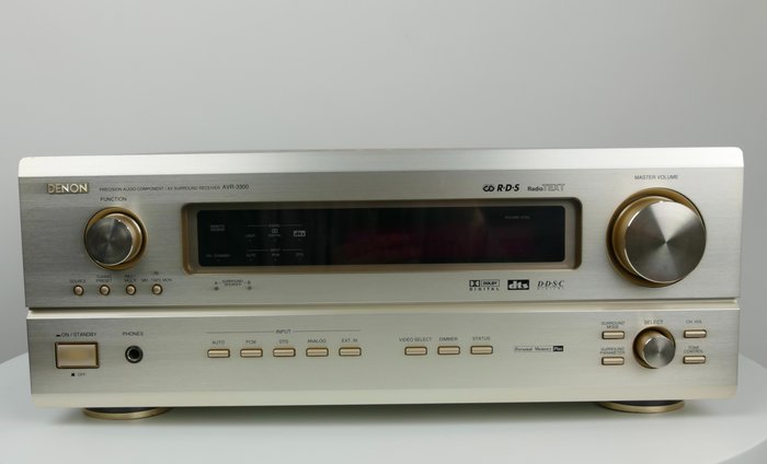 Denon - AVR-3300 Audio-Video-Surround-Receiver Mehrkanal-Festkörper-Receiver