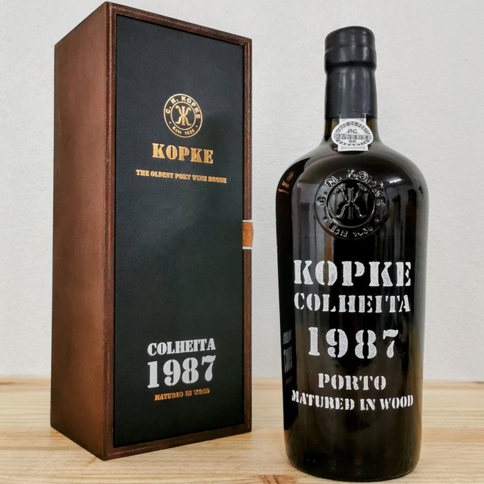 1987 Kopke - 斗羅河 Colheita Port - 1 Bottle (0.75L)