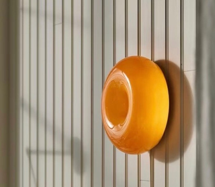 Ikea Sabine Marcelis - Lâmpada - Varmblixt "Donut" - Vidro