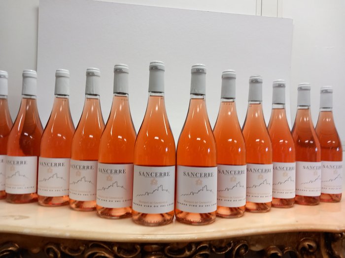 2022 Sancerre Rosé  Marquis de Grandville Grand vins du Val de Loire - Loire AOP - 12 Bottles (0.75L)