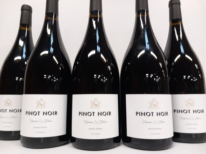 2022 Pinot Noir Romain Le Bihan , Grande Réserve - Vino de Francia - 5 Magnums (1,5 L)