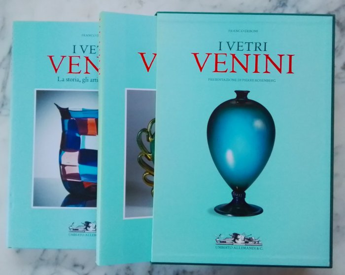 Franco Deboni - I vetri Venini. La storia, gli artisti, le tecniche-Catalogo [1921-2007] - 2007