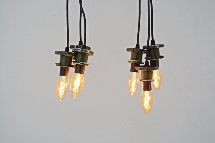 Lampe à suspendre (6) - Aluminium