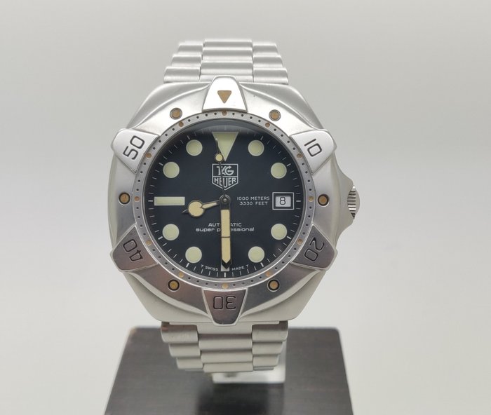 TAG Heuer - Vintage Super Professional 1000M Diver's Watch - 840.006 - Bărbați - 2000-2010