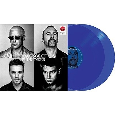 U2 - Songs Of Surrender (US Only) Blue Vinyl - Disque vinyle unique - Vinyle de couleur - 2023