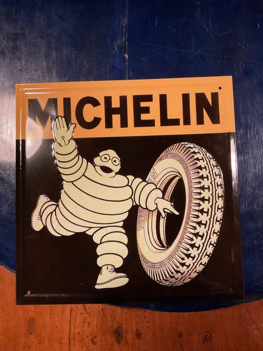 Michelin - Werbeschild (1) - Eisen (Gusseisen/ Schmiedeeisen)