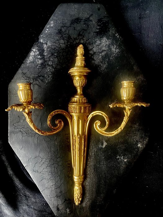 Wall sconce - Bronze (gilt/silvered/patinated/cold painted)