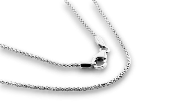 No Reserve Price - Necklace - 18 kt. White gold