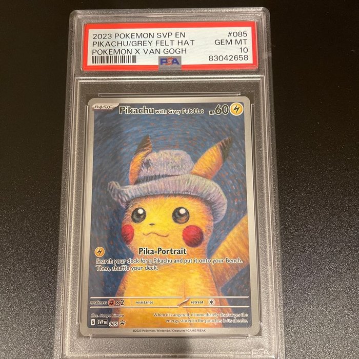 Pokémon Graded card – Rare Pokémon Pikachu – PSA10 – collecters item – Pikachu – PSA 10