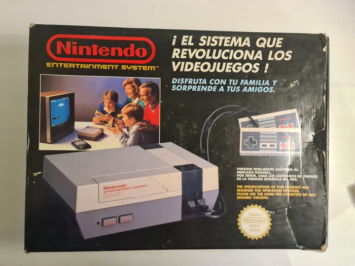 Nintendo - Control Deck - Mario Stamp - Special Edition- 8-Bit - PAL - Rare Release - Nes - Videospill konsoll - I original eske