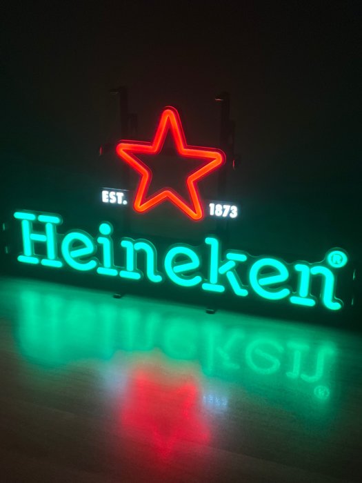 heineken - Casetă luminoasă - Plastic