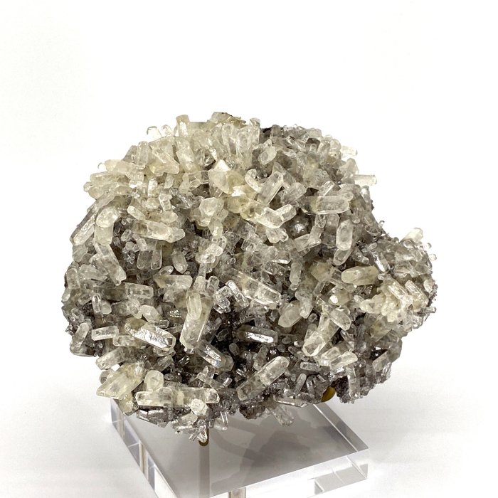 Fantastiskt vacker Missouri Calcite kristall på matrisen - Höjd: 11 cm - Bredd: 10 cm- 567 g