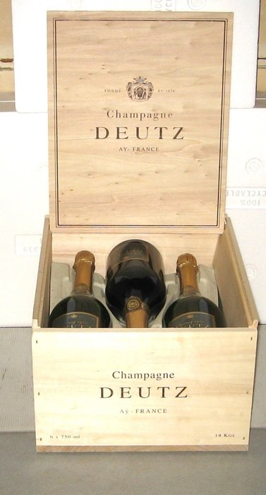 Deutz, Classic - Champán Brut - 6 Botellas (0,75 L)