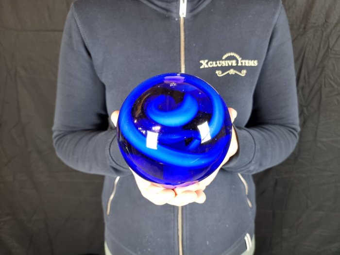 Fermacarte - Large Glass Sphere with Pendulum - Vetro