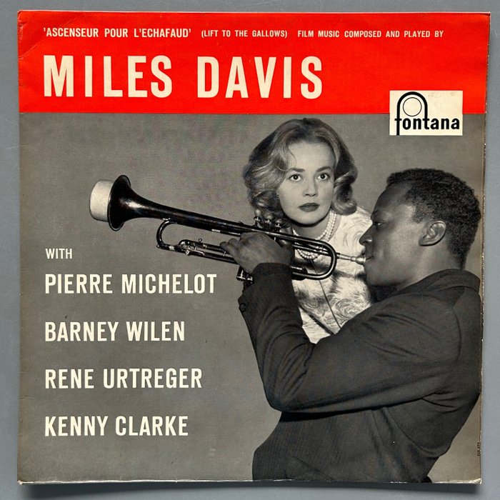 Miles Davis - Ascenseur Pour L’échafaud (1st Dutch) - 7" Single (45 RPM) - 1958