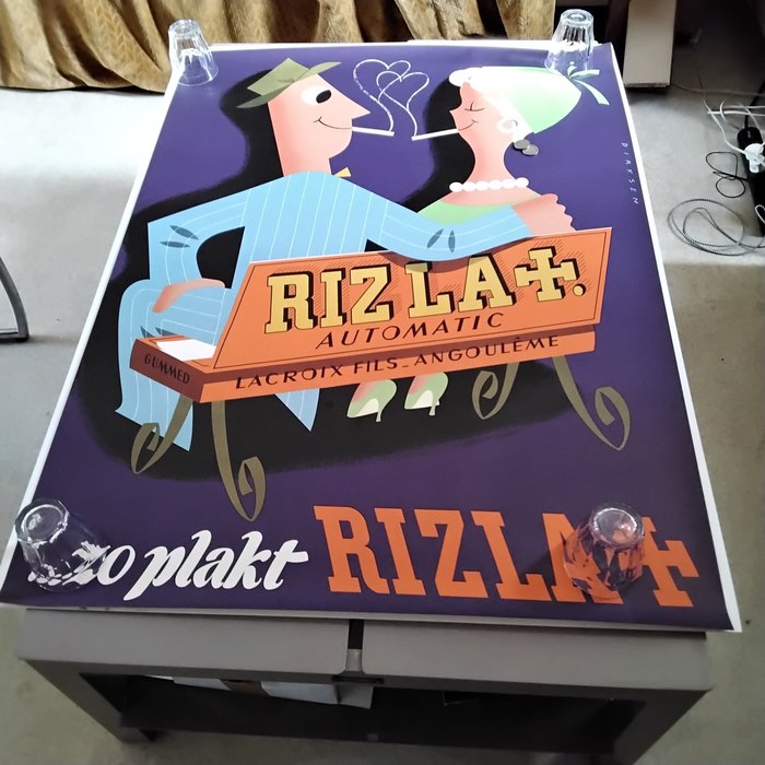 Reyn Dirksen rizzla - Rizzla plakt beter - 1960-talet