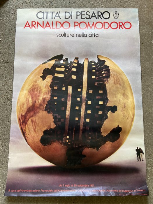 Ugo Mulas - Città di Pesaro - Arnaldo Pomodoro - Anni ‘70