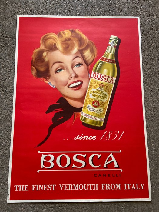 Mosca - Bosca Vermouth - Années 1950