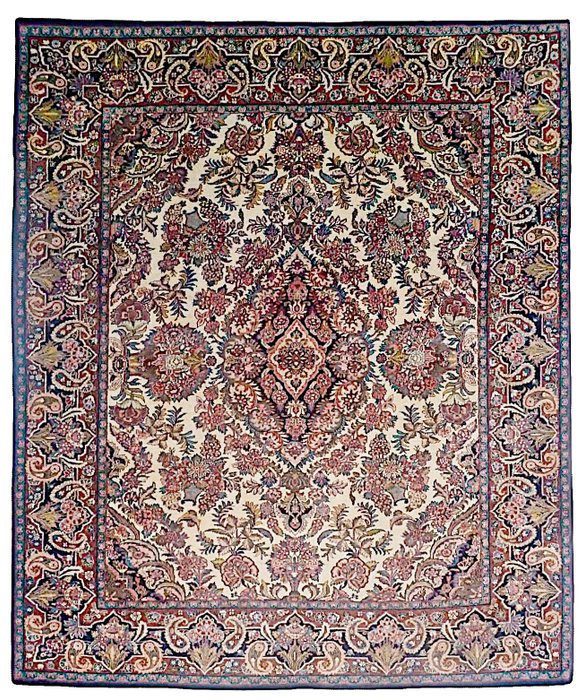 Sarouk Shahrbaft - Semi Antigo - Carpete - 302 cm - 251 cm