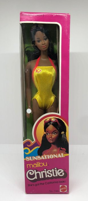 Mattel  - Barbie-nukke Sunsational Malibu Christie - 1980-1990