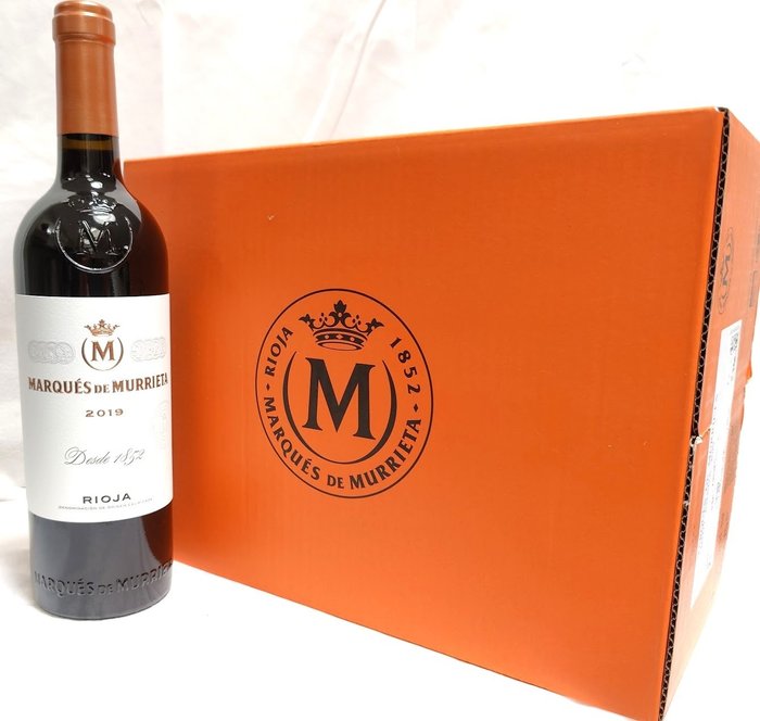 2019 Marqués de Murrieta - Rioja Reserva - 6 Flaschen (0,75 l)
