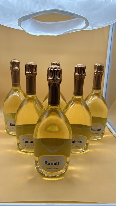 Ruinart - Ruinart, Blanc de Blancs - Champagne Brut - 6 Flaskor (0,75L)