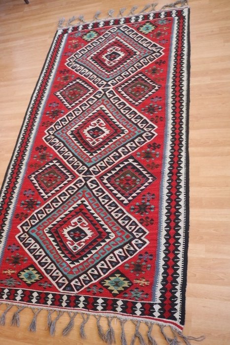 Yuruk - 凯利姆平织地毯 - 240 cm - 124 cm