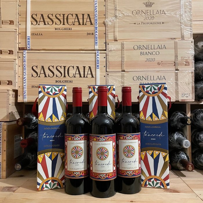 2020 Donnafugata e Dolce&Gabbana, Tancredi - Sicily - 3 Bottles (0.75L)