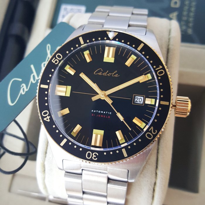 Cadola - Automatic - Limited Edition - Gold - Gift Set - Diver - 没有保留价 - 男士 - 新的