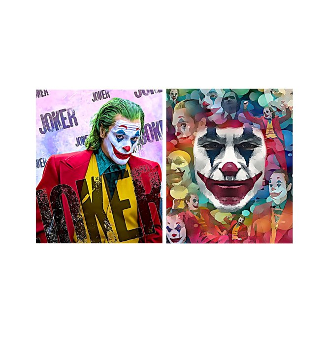 Raffaele De Leo - Original by Raffaele De Leo - Edizione limitata New Joker 2023 47x55 8/30  end joker 11/25  50x60