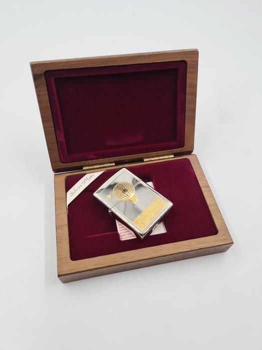 Zippo – ZIPPO 24K GOLD INLAY BALLOON LIMITED EDITION # 0094 OF 1000 – Aansteker – Staal