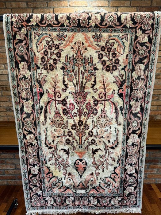 復古古姆絲綢 - 地毯 - 160 cm - 95 cm