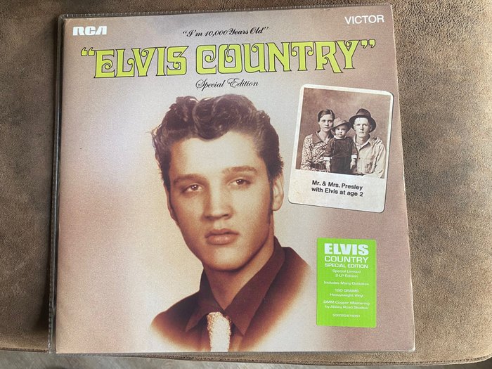Elvis Presley – Elvis Country 2lp FTD vinyl – 2 x LP Album (dubbelalbum) – 200 grams – 2012