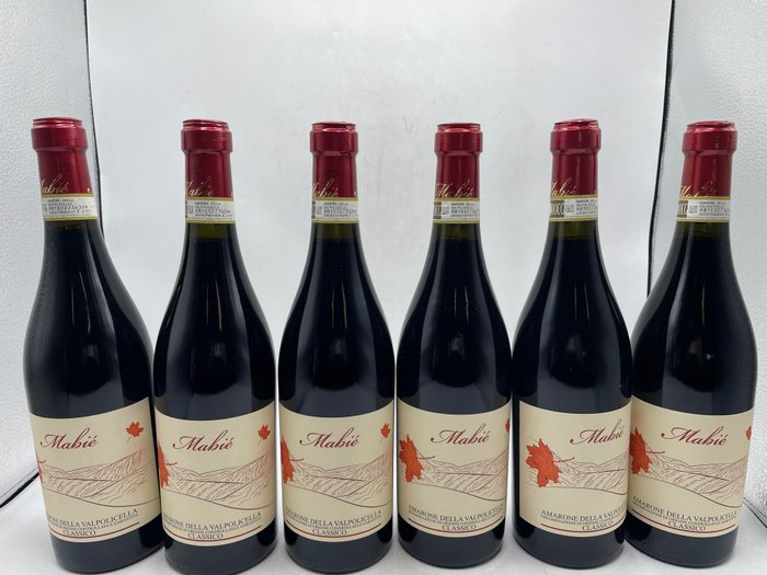 2017 Mabiè - Amarone della Valpolicella DOCG - 6 Bottles (0.75L)