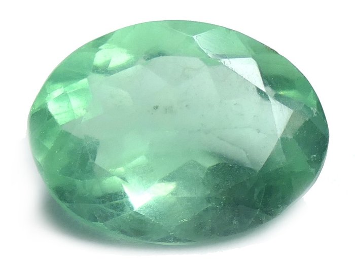 19,50 ct - Stor grøn Fluorit - ingen reservepris - 19.50 ct