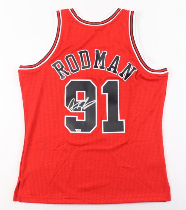 芝加哥公牛队 - NBA 篮球 - Dennis Rodman - 篮球球衣
