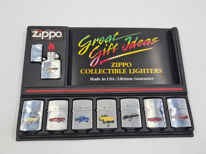Zippo – Zippo – 40year corvette collectible item. – Aansteker – Staal