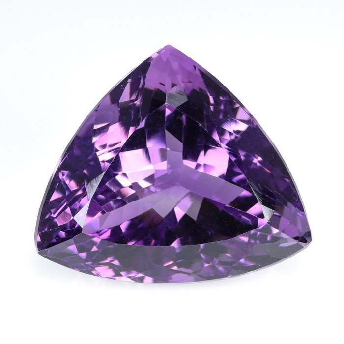 1 pcs [浓烈/鲜艳的紫色] 紫水晶 - 45.20 ct