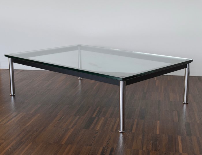 Cassina - Le Corbusier, otte Perriand - 咖啡桌 - LC 10 - 玻璃, 钢