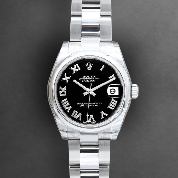Rolex - Datejust 31 - Black Roman Dial - 178240 - Unisex - 2011-present