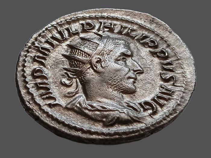 Impreiu Roman. Filip I (AD 244-249). Antoninianus Rome - Salus
