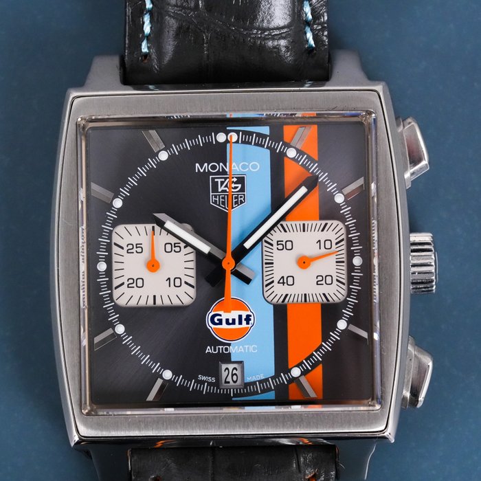 TAG Heuer - Monaco Gulf Limited Edition - CAW2113 - Heren - 2011-heden