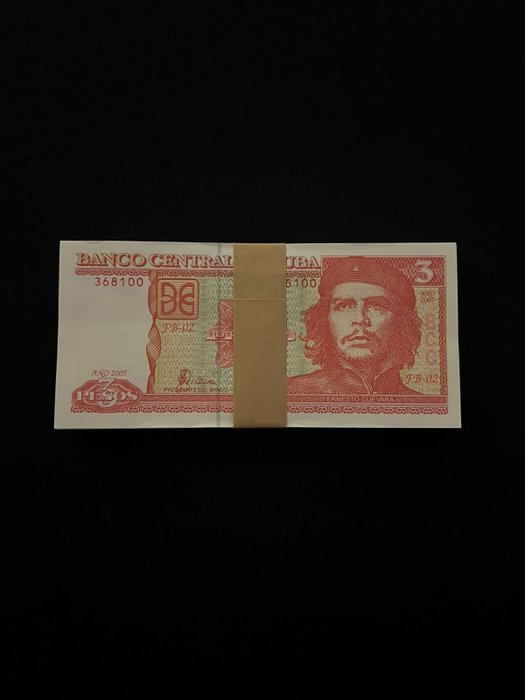 Cuba. - 100 x 3 Pesos 2005 - Pick 127
