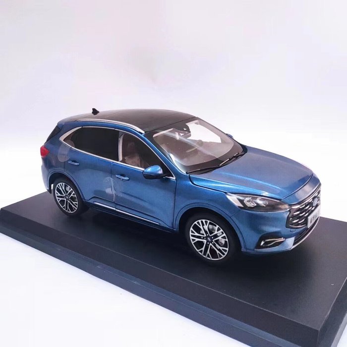 Paudi 1:18 - Αυτοκίνητο μοντελισμού -Ford Escape - 2021 - blauw metallic - Πολύ σπάνιο μοντέλο!